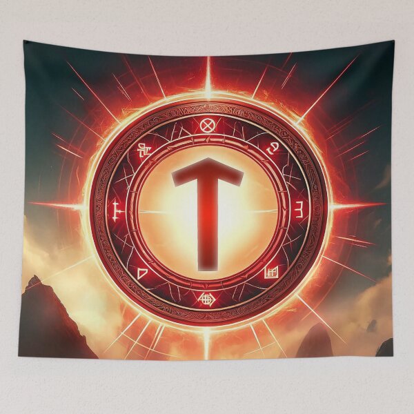 Item preview, Tiwaz - symbol of courage and justice designed and sold by darkfantasy-atk.