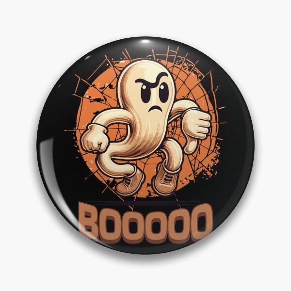 Item preview, Booing Ghost Funny Ghost Design designed and sold by LuminOrb.