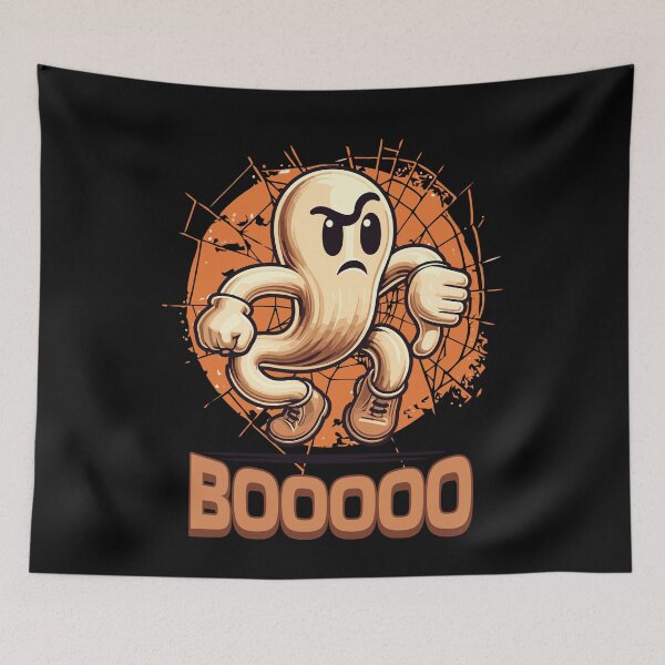 Item preview, Booing Ghost Funny Ghost Design designed and sold by LuminOrb.
