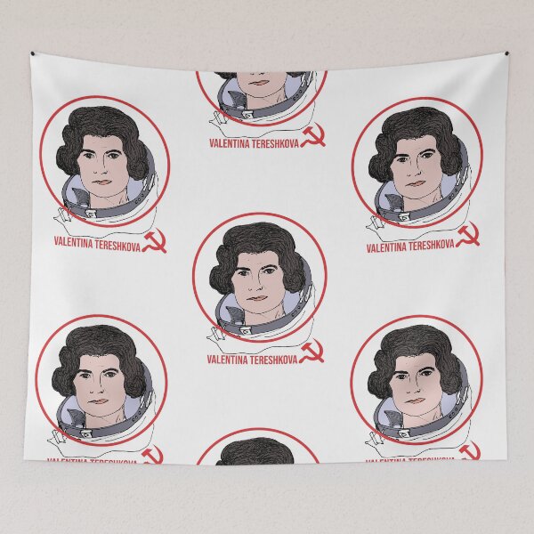 Item preview, Valentina Tereshkova designed and sold by KosmonautLaika.
