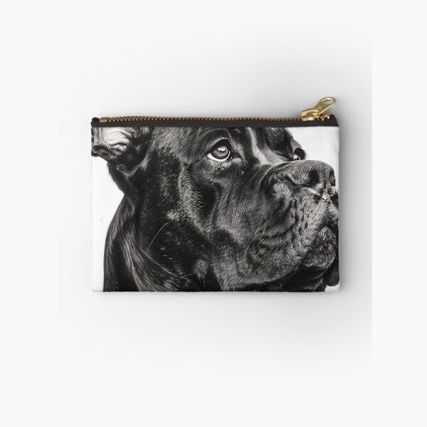 Item preview, Black and white Cane Corso pencil drawing designed and sold by Pencil-Art.