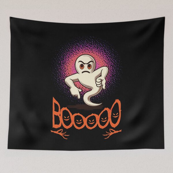 Item preview, Booing Ghost Funny Ghost Design designed and sold by LuminOrb.