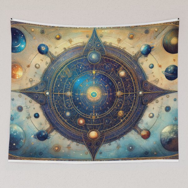Item preview, fantasy map of an alternative multidimensional universe 09 designed and sold by GeoffBeattie.