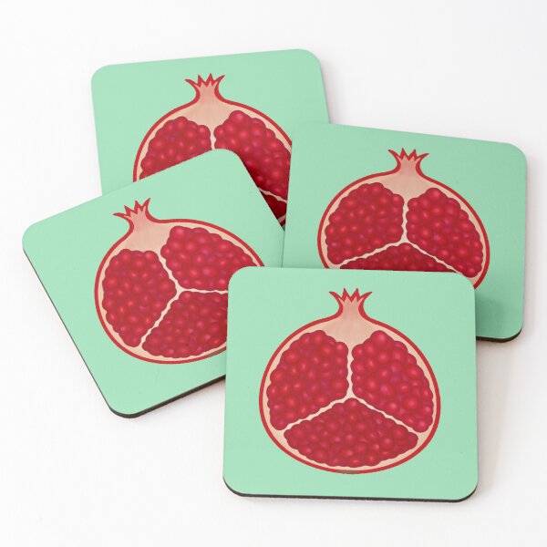 Item preview, Pomegranate on Green designed and sold by bits-and-bob.