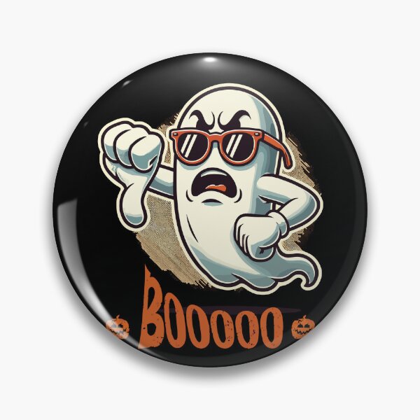 Item preview, Booing Ghost Funny Halloween Ghost Design designed and sold by LuminOrb.