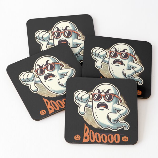 Item preview, Booing Ghost Funny Halloween Ghost Design designed and sold by LuminOrb.