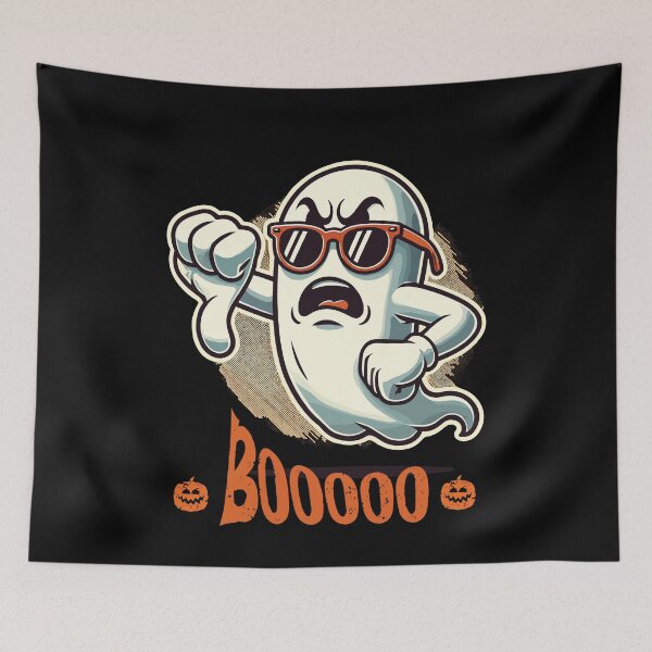 Item preview, Booing Ghost Funny Halloween Ghost Design designed and sold by LuminOrb.