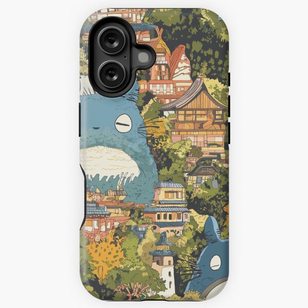 Aperçu de l'œuvre Village caché dans les Totoro créée et vendue par ZeninStyle.