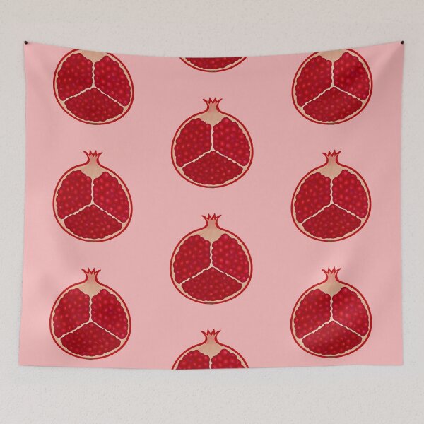 Item preview, Pomegranate on Red designed and sold by bits-and-bob.