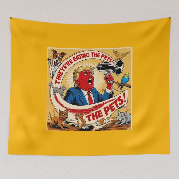 Item preview, They are eating the dogs, they are eating the cats, they are eating the pets! designed and sold by petsfromweb.