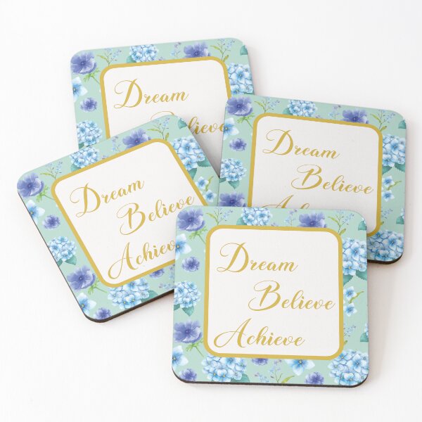 Item preview, Dream believe achieve Hydrangeas glow designed and sold by AlfinaMansuri.