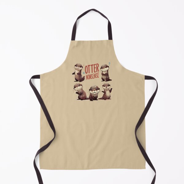 Item preview, Funny Sketchy Otters Nonsense designed and sold by TomFrontierArt.