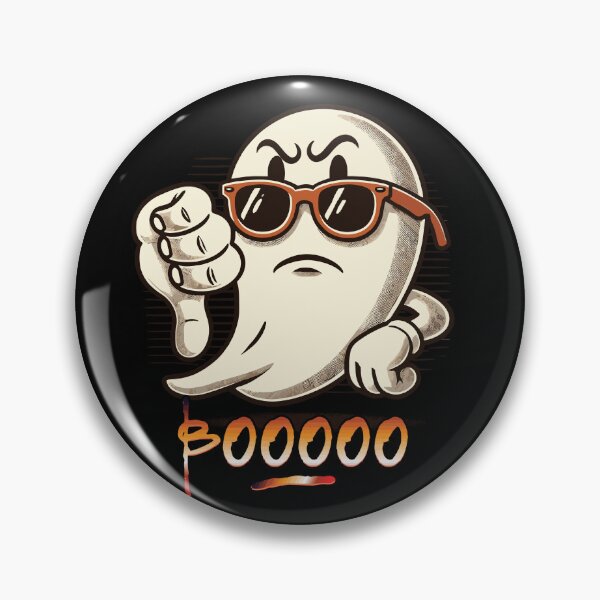 Item preview, Booing Ghost Funny Ghost Design designed and sold by LuminOrb.