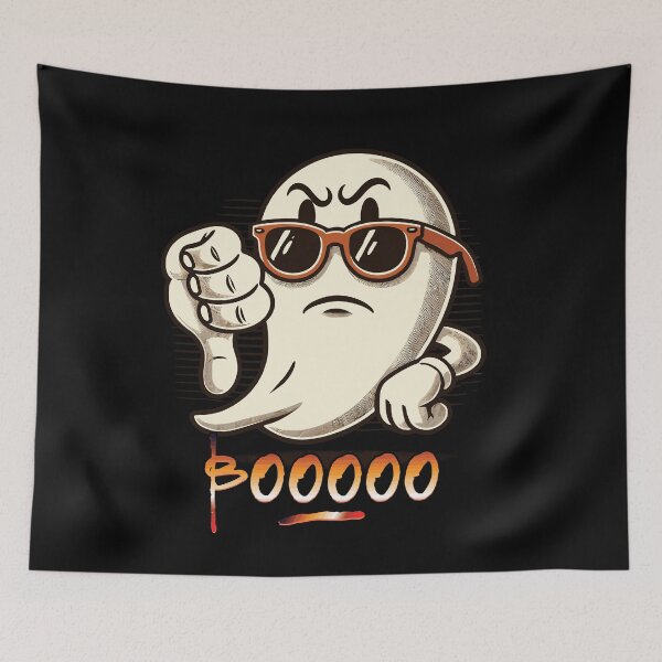 Item preview, Booing Ghost Funny Ghost Design designed and sold by LuminOrb.