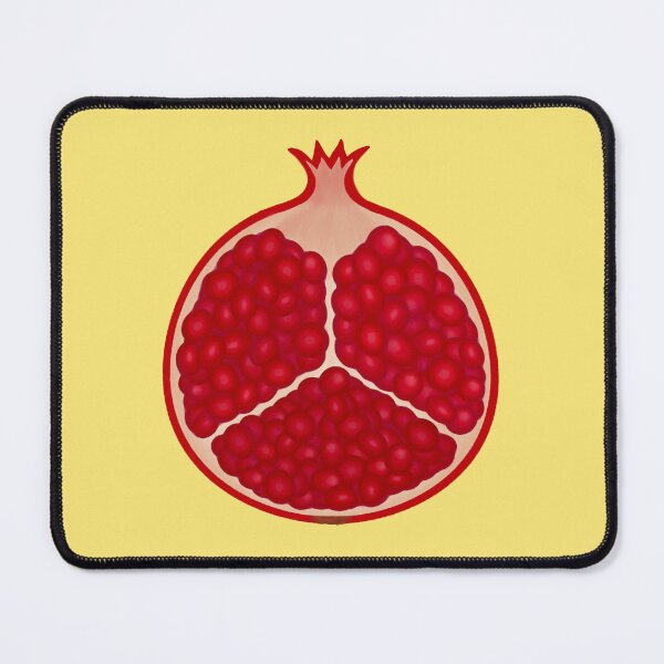 Item preview, Pomegranate on Yellow designed and sold by bits-and-bob.