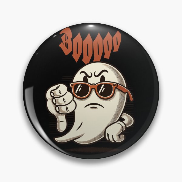 Item preview, Booing Ghost Funny Ghost Design designed and sold by LuminOrb.