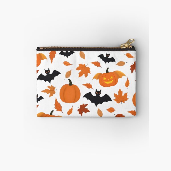 Item preview, Helloween pattern | pumpkin, bat, autumn leaves designed and sold by KOSARTbyDiana.