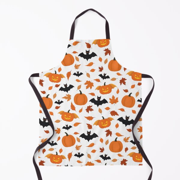 Item preview, Helloween pattern | pumpkin, bat, autumn leaves designed and sold by KOSARTbyDiana.