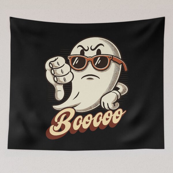 Item preview, Booing Ghost Funny Ghost Design designed and sold by LuminOrb.