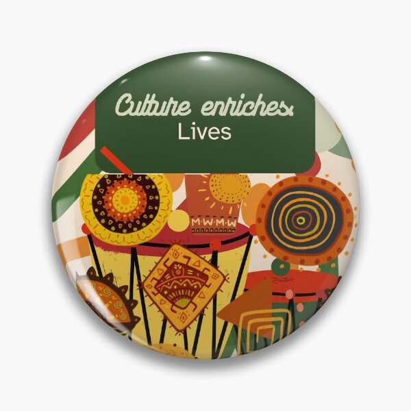 Item preview, Culture Enriches Lives 2 designed and sold by gbejule-ikomi.