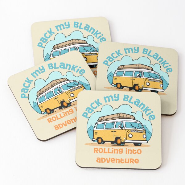 Item preview,  Pack my blankie, rolling into adventure van nature travel trip designed and sold by NymeriaH.
