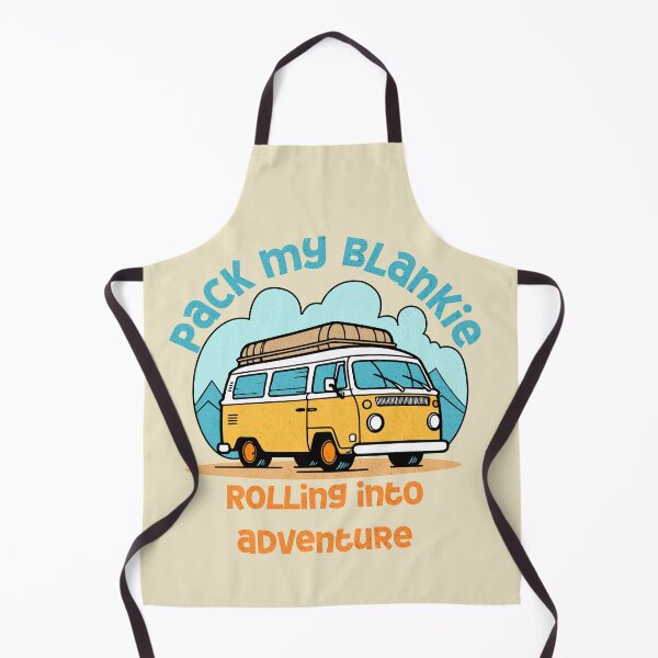 Item preview, Pack my blankie, rolling into adventure van nature travel trip designed and sold by NymeriaH.