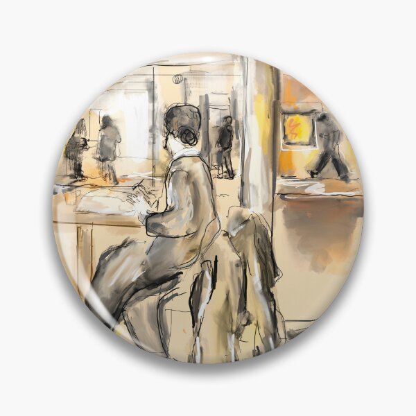 Item preview, Watching from a cafe window  designed and sold by Axstheticminds.