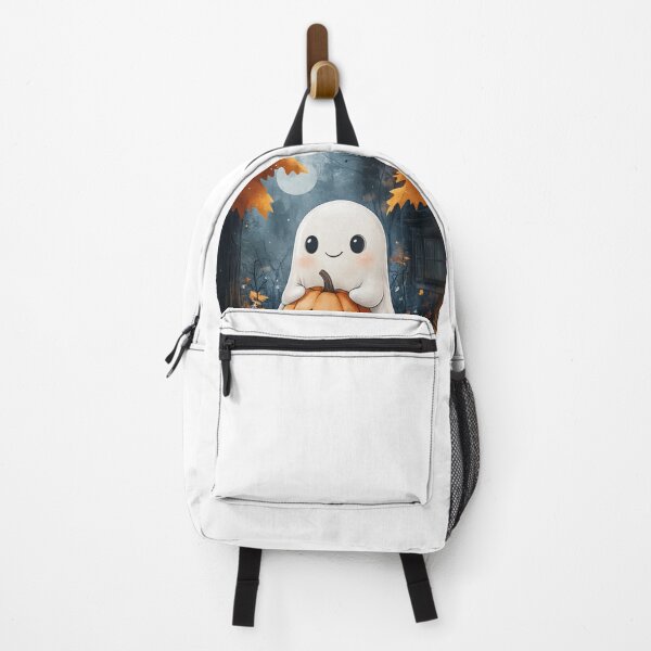 Item preview, Cute Ghost with pumpkin designed and sold by Proteinmalac.
