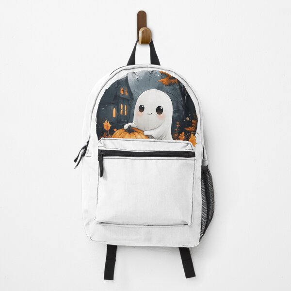 Item preview, Cute Ghost with pumpkin designed and sold by Proteinmalac.