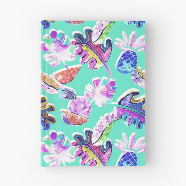 Item preview, Tropical pineapple Aquamarine designed and sold by Alessandro Remo Mazzoni Remotextiles.
