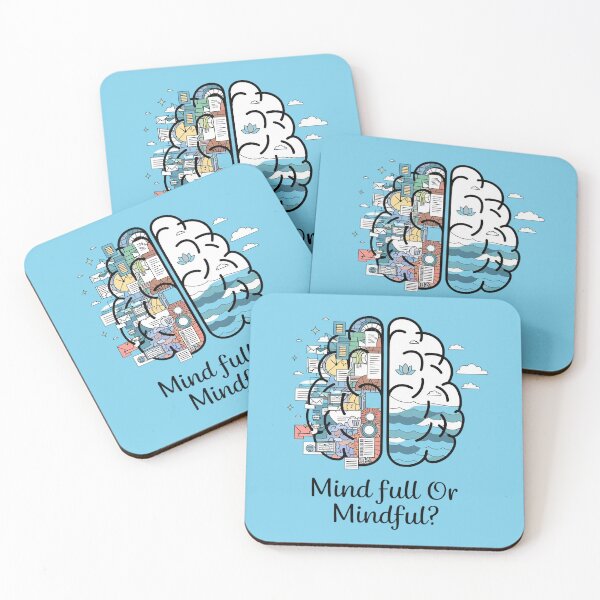 Item preview, World Mental Health Day: Mind full Or Mindful? designed and sold by Situstshirts.