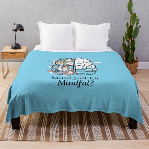 Item preview, World Mental Health Day: Mind full Or Mindful? designed and sold by Situstshirts.