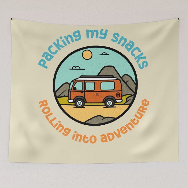 Item preview, Packing my snacks, rolling into adventure van nature travel trip designed and sold by NymeriaH.