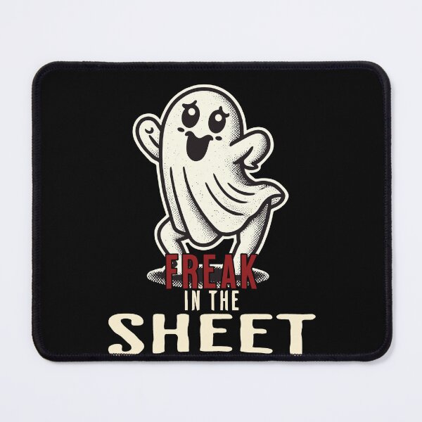 Item preview, Freak In The Sheet Funny Ghost Design designed and sold by LuminOrb.