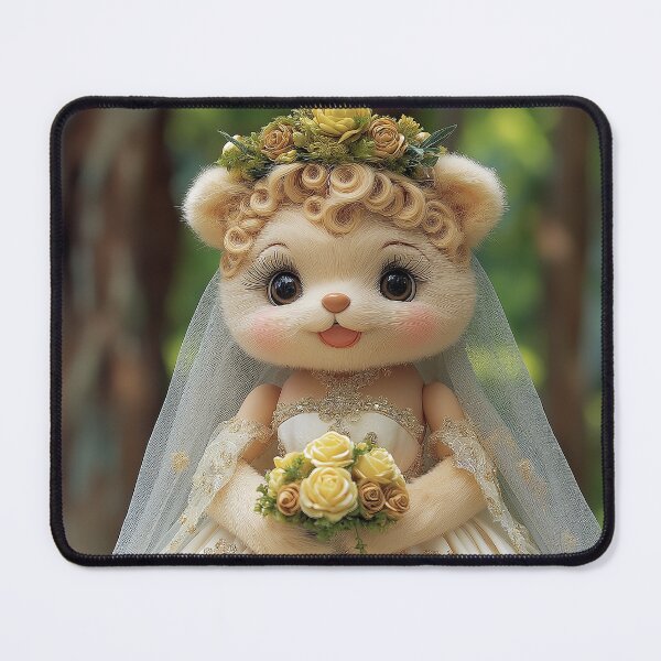 Item preview, Medieval bride teddy bear designed and sold by Osintown.
