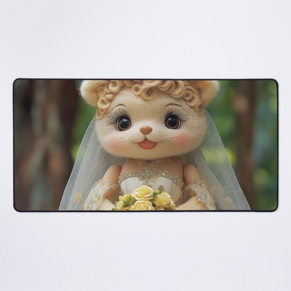 Item preview, Medieval bride teddy bear designed and sold by Osintown.