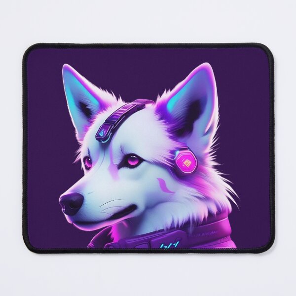 Item preview, Nanopunk Cute Hasky Dog Listening to Music designed and sold by Juana-.