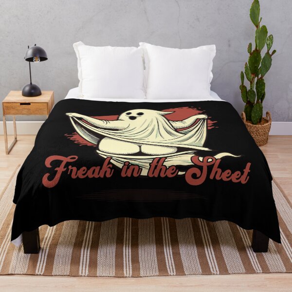 Item preview, Freak In The Sheet Humorous Sarcastic Halloween designed and sold by LuminOrb.