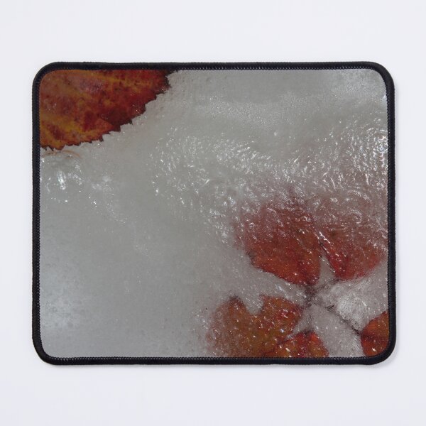 Item preview, Rose Leaf In Ice Nature Winter designed and sold by eddiebarronshop.