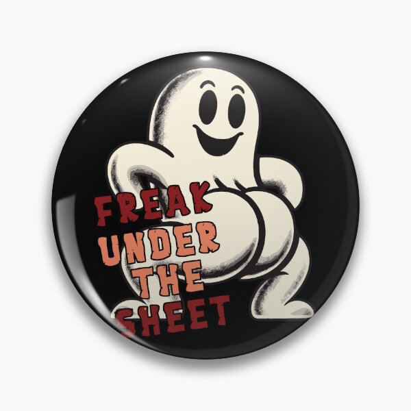 Item preview, Freak in Sheet Lustiges Gespenster Design designed and sold by LuminOrb.