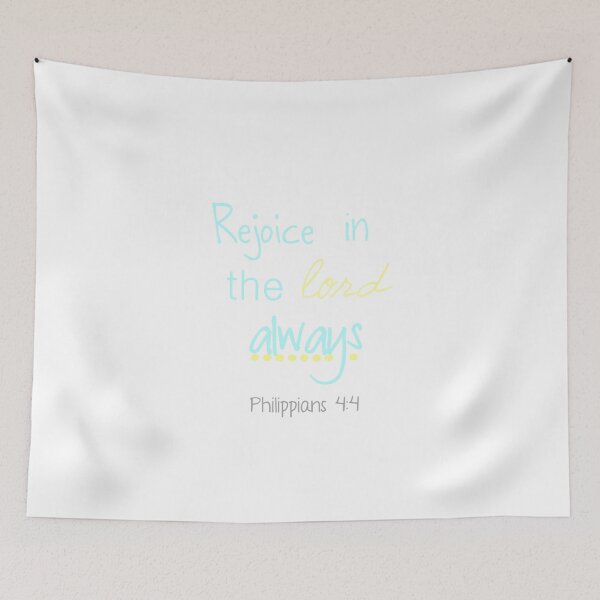 Item preview, Philippians 4:4 designed and sold by Becca1919.