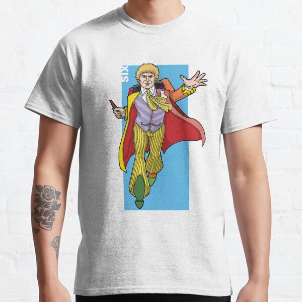 Doctor Who - The Sixth Doctor 'SIX' Classic T-Shirt