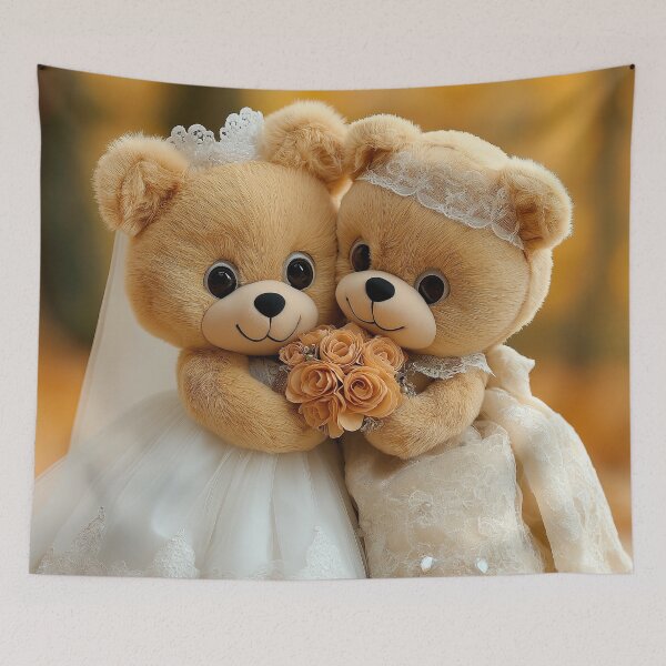 Item preview, Brides teddy bears designed and sold by Osintown.