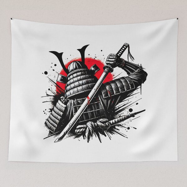 Item preview, Samurai warior in Japanese Style designed and sold by Cozirlax.