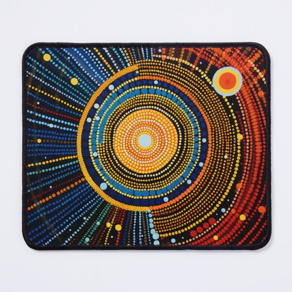 Item preview, Aboriginal Inspired Dot Art - Nova designed and sold by GrinGalore.