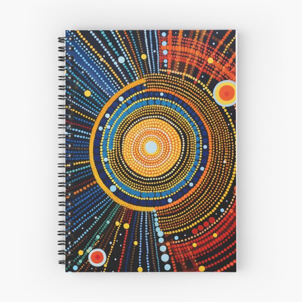 Item preview, Aboriginal Inspired Dot Art - Nova designed and sold by GrinGalore.