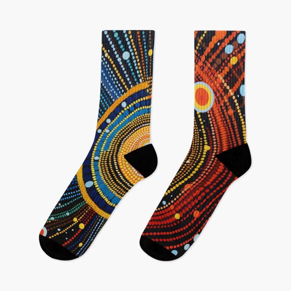 Item preview, Aboriginal Inspired Dot Art - Nova designed and sold by GrinGalore.