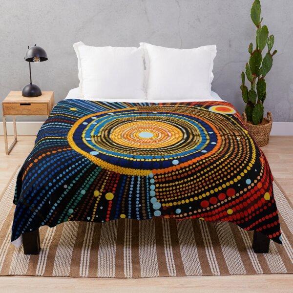 Item preview, Aboriginal Inspired Dot Art - Nova designed and sold by GrinGalore.