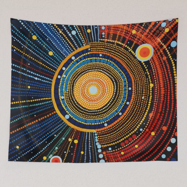Item preview, Aboriginal Inspired Dot Art - Nova designed and sold by GrinGalore.