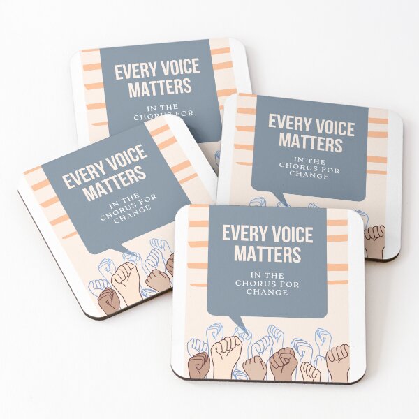Item preview, Every Voice Matters In The Chorus For Change 2 designed and sold by gbejule-ikomi.